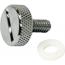 QUARTER TURN THUMB SCREW 1/4-20 CHROME