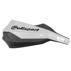 TRAIL BLAZER HANDGUARDS WHITE/BLACK