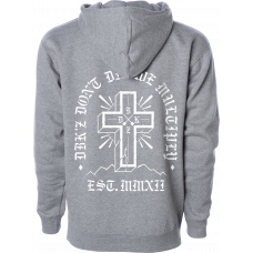 MULTIPLY ZIP HOODIE GUNMETAL HEATHER 2X