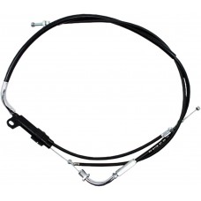 BLACK VINYL THROTTLE PULL CABLE