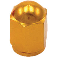 AIR VALVE CAPS GOLD 2/PK