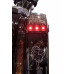 LIGHTNING BOLTS RED LED BLACK