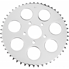 REAR SPROCKET 51T CHROME BIG TWIN 00-13