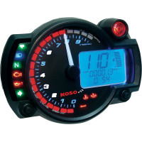 GP STYLE MULTI-FUNCTION RX-2N GAUGE BLACK PANEL 19 000 RPM