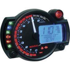 GP STYLE MULTI-FUNCTION RX-2N GAUGE BLACK PANEL 10 000 RPM