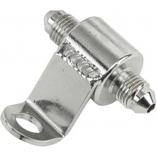REAR BRAKE LIGHT TEE W/BRACKET CHROME