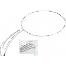 OVAL ARROW MIRROR CHROME