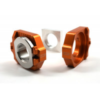 AXLE BLOCKS ELITE KTM/HUS ORANGE