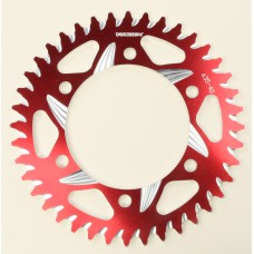 REAR CAT5 SPROCKET ALUMINUM 40T-520 RED KAW/SUZ/YAM