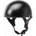 HH-65 HALF HELMET NAKED BLACK MD