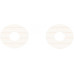 SEMI-TRANSPARENT NYLON WASHER 6X16MM 10/PK