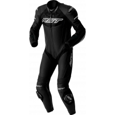 TRACTECH EVO D3O SUIT BLK/WHI LEATHER 2X