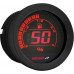 HD-02 SERIES GAUGE KIT BLACK BEZEL OIL TEMP