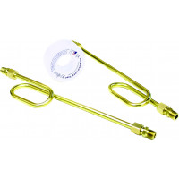 BRASS ROCKER IRONHEAD BOX OIL LINE