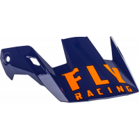 RAYCE HELMET VISOR NAVY/ORANGE/RED XL