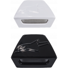 M8/M10 HELMET REAR VENT GLOSS WHITE