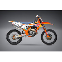 RS-4 HEADER/CANISTER/END CAP EXHAUST SLIP-ON SS-AL-CF