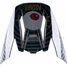 S-M5 SOLAR FLARE VISOR BLACK/GREY/GOLD