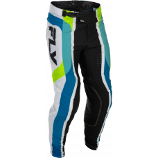 YOUTH LITE LE CURRENT PANTS WHITE/LIME/BLUE SZ 26