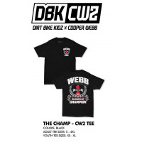 THE CHAMP CW2 TEE BLACK 2X