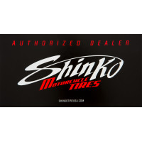 SHINKO AUTHORIZED DEALER WINDOW DECAL4.25