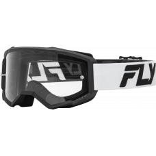 FOCUS GOGGLE WHITE/BLACK W/ CLEAR LENS FOCUS GOGGLE WHITE/BLACK W/ CLEAR LENS