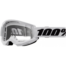 STRATA 2 GOGGLE WHITE CLEAR LENS