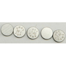 VALVE SHIMS 8.90X1.92MM 5/PK