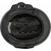 .357 SOLID HALF HELMET GLOSS BLACK LG