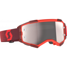 FURY GOGGLE RED SILVER CHROME WORKS FURY GOGGLE RED SILVER CHROME WORKS