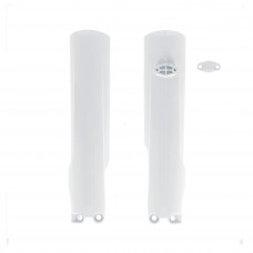 LOWER FORK CVR SET KTM WHITE
