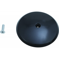 BILLET AIR CLEANER COVER 99-12 TC BLK