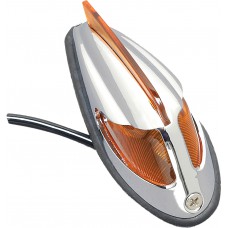 FENDER LIGHT W/FIN AMBER
