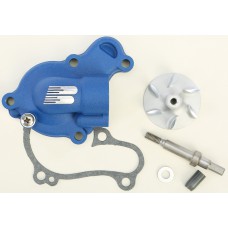 WATERPUMP COVER & IMPELLER KIT BLUE