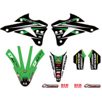 2014 MONSTER ENERGY KAWASAKI TEAM GREEN GRAPHICS/TRIM KIT