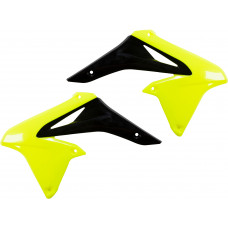 RADIATOR SHROUDS FLUORESCENT YELLOW/BLACK