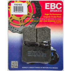 BRAKE PADS FA216/2 AFTERMARKET CALIPER BRAKE PAD