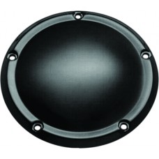SMOOTH DERBY COVER SATIN BLACK TOURING 16-UP