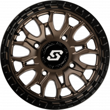 IGNITION WHEEL 14X7 4/137 +10MM BRONZE/BLK IGNITION WHEEL 14X7 4/137 +10MM BRONZE/BLK