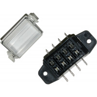 ATC 4-WAY FUSE BLOCK WATER TIGHT CLEAR COVER