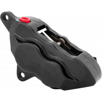 4 PISTON FRONT CALIPER L/H BLACK 00-UP W/ 11.5