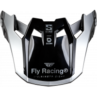 FORMULA S CARBON LEGACY VISOR BLUE CARBON/SILVER YL/SM