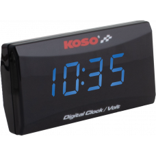 SUPER SLIM CLOCK / VOLT METER BLUE DISPLAY