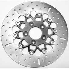 V-TWIN STREET ROTOR RSD020BLK FLOATING CHROME/BLACK
