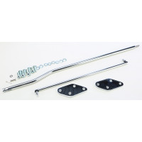 FORWARD CONTROL EXTENSION DYNA 06-17 CHROME