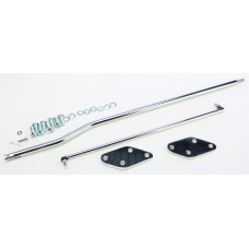 FORWARD CONTROL EXTENSION DYNA 06-17 CHROME