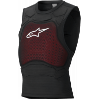 BIONIC PLASMA LT PROTC VEST BLACK/WHITE 2X