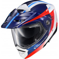 EXO-AT960 MODULAR HELMET TOPOGRAPHIC 2 RED/WHT/BLUE 2X EXO-AT960 MODULAR HELMET TOPOGRAPHIC 2 RED/WHT/BLUE 2X