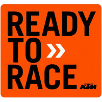 READY TO RACE DECAL 12