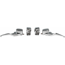 HANDLEBAR CONTROL KIT CHR HYD CLUTCH `14-16 FLH